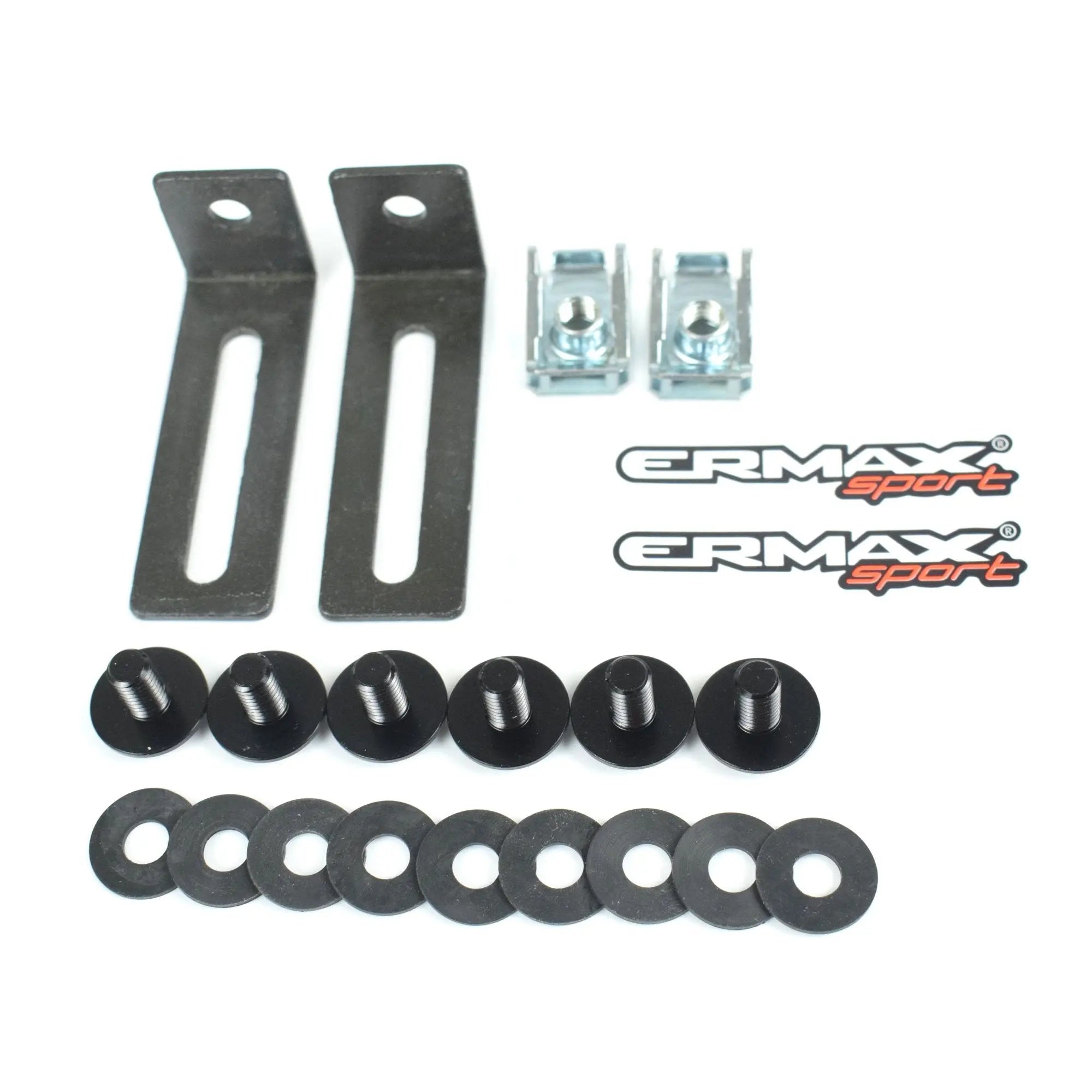 Ermax Radiator Cheeks | Metallic Red/Metallic White (Mirage Red/Glacier White) | Suzuki SV650 2016>2018 - Shop name