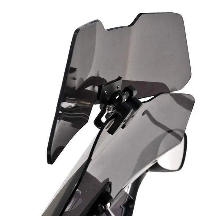 Ermax Screen Deflector Clip On (370x120mm) | Dark Smoke - Shop name