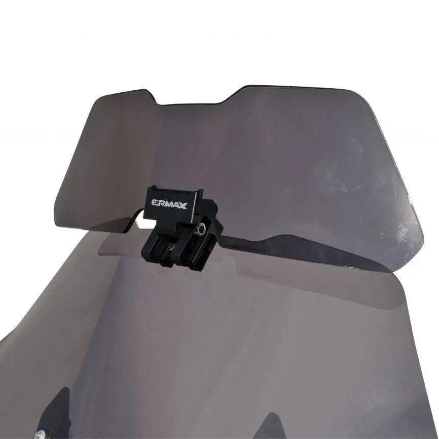 Ermax Screen Deflector Clip On (370x120mm) | Dark Smoke - Shop name