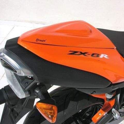 Ermax Seat Cowl | Gloss Black (Ebony Black) | Kawasaki Ninja ZX-6R 2007>2008 - Shop name