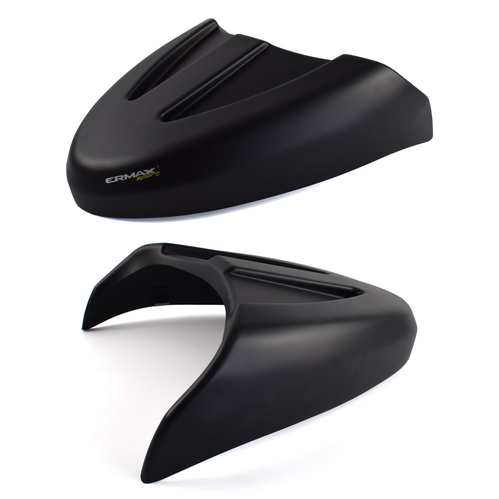 Ermax Seat Cowl | Matte Jet Black | Triumph Trident 660 2021>Current - Pyramid Motorcycle Accessories