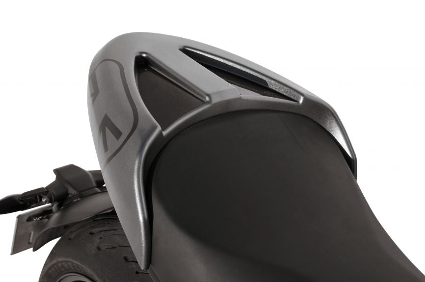 Ermax Seat Cowl | Silver Ice/Jet Black | Triumph Trident 660 2021>Current - Shop name