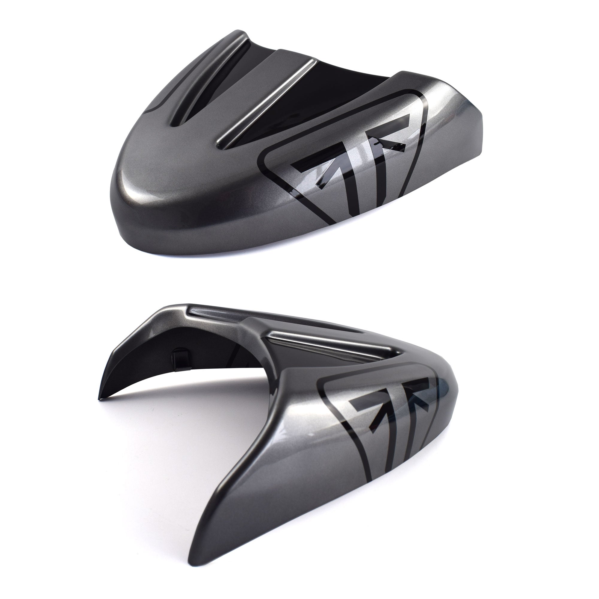 Ermax Seat Cowl | Silver Ice/Jet Black | Triumph Trident 660 2021>Current - Shop name