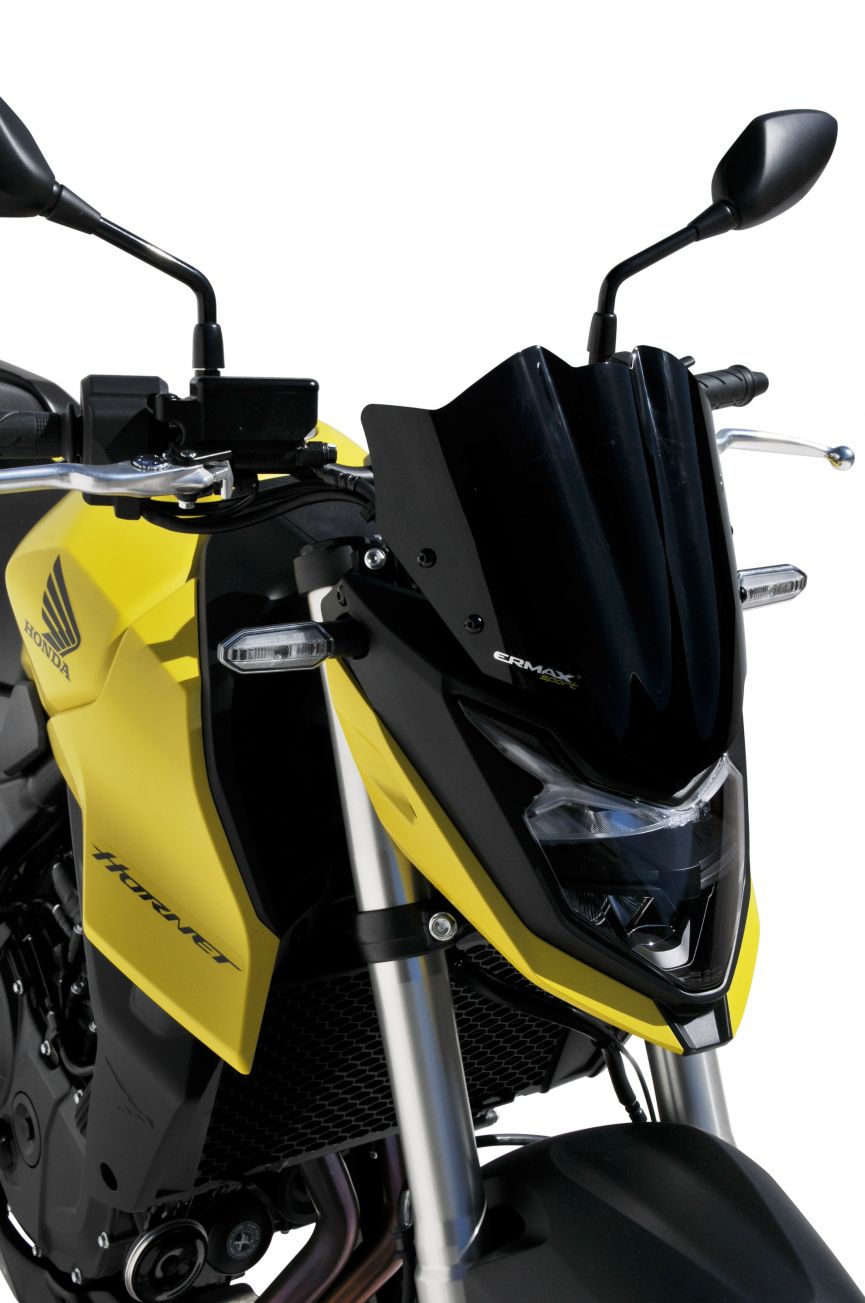 Ermax Sport Screen | Black (Opaque) | Honda CB750 Hornet 2023>2024 - Shop name