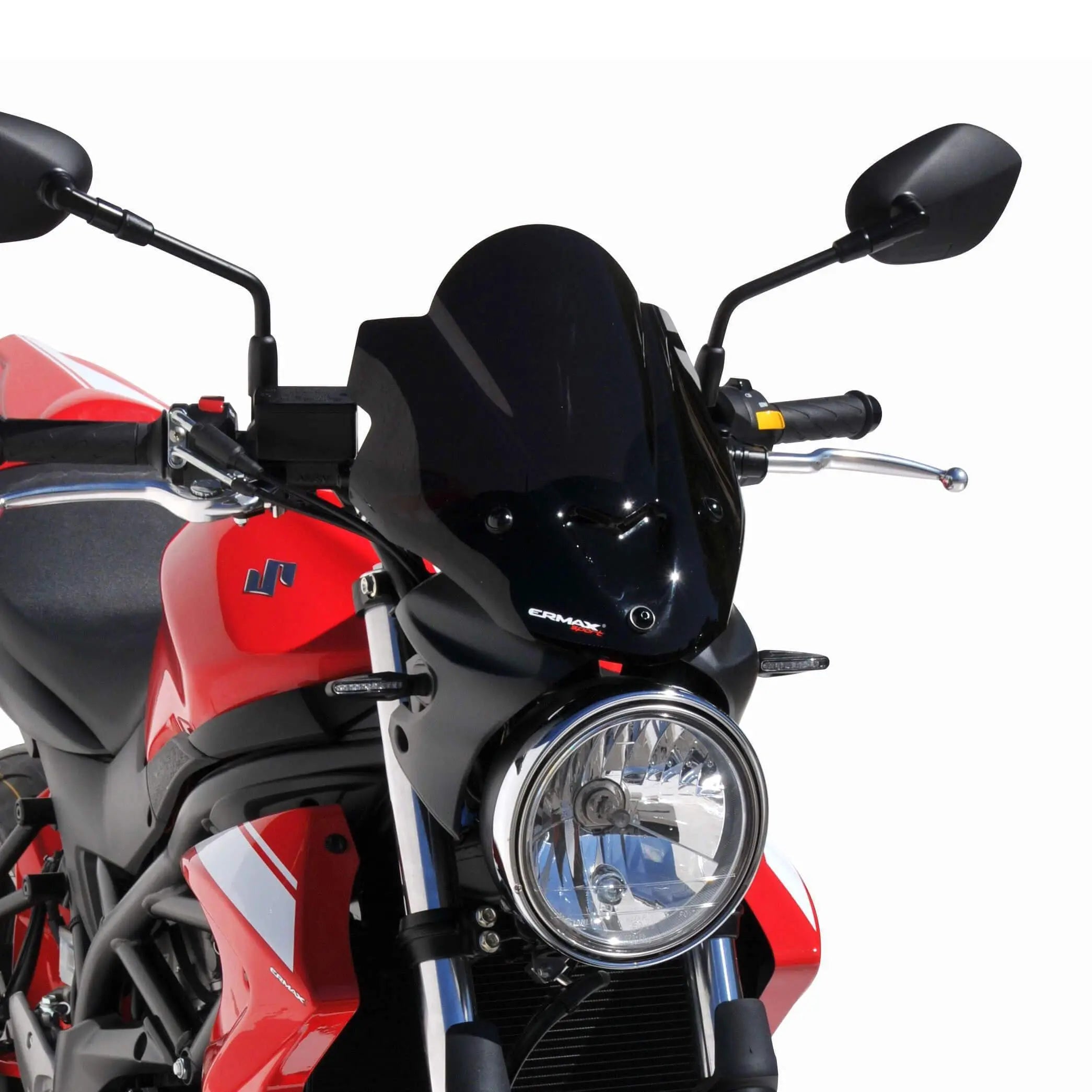 Ermax Sport Screen | Black (Opaque) | Suzuki SV650 2016>Current - Shop name