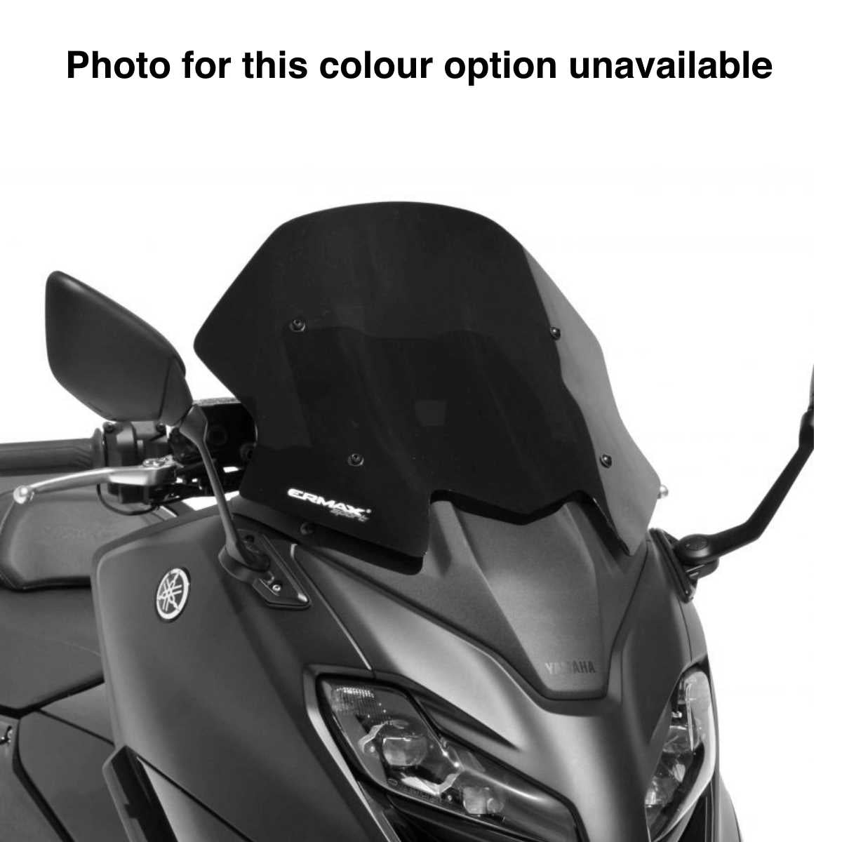 Ermax Sport Screen | Black (Opaque) | Yamaha TMAX 560 2022>Current - Pyramid Motorcycle Accessories