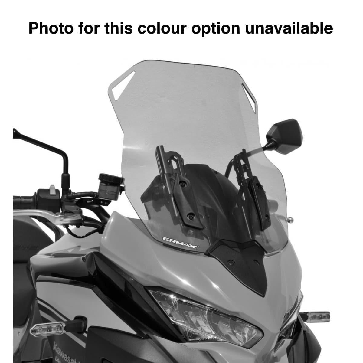 Ermax Touring Screen | Black (Opaque) | Kawasaki Versys 1000 2019>2024 - Shop name