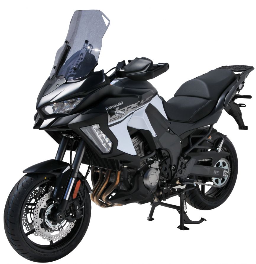 Ermax Touring Screen | Light Smoke | Kawasaki Versys 1000 SE 2019>2024 - Pyramid Motorcycle Accessories