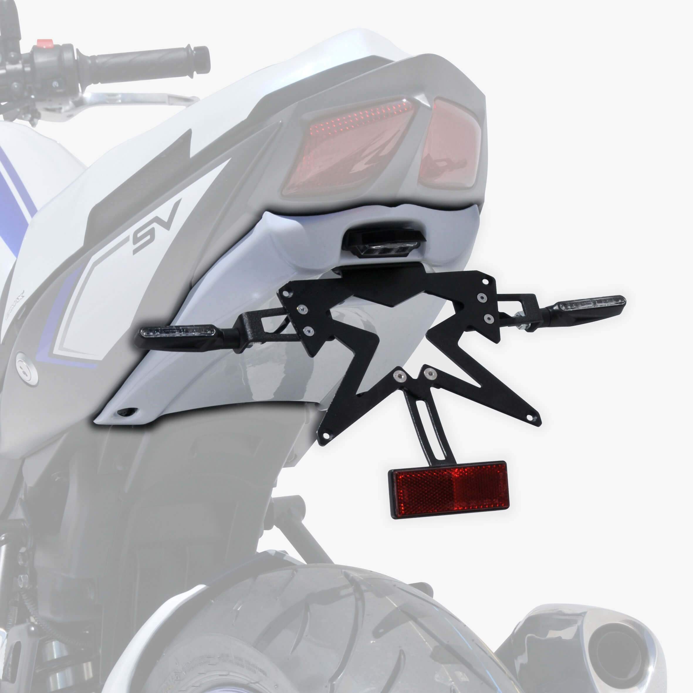 Ermax Undertray | Metallic White (White Glacier) | Suzuki SV650 2016>Current - Shop name