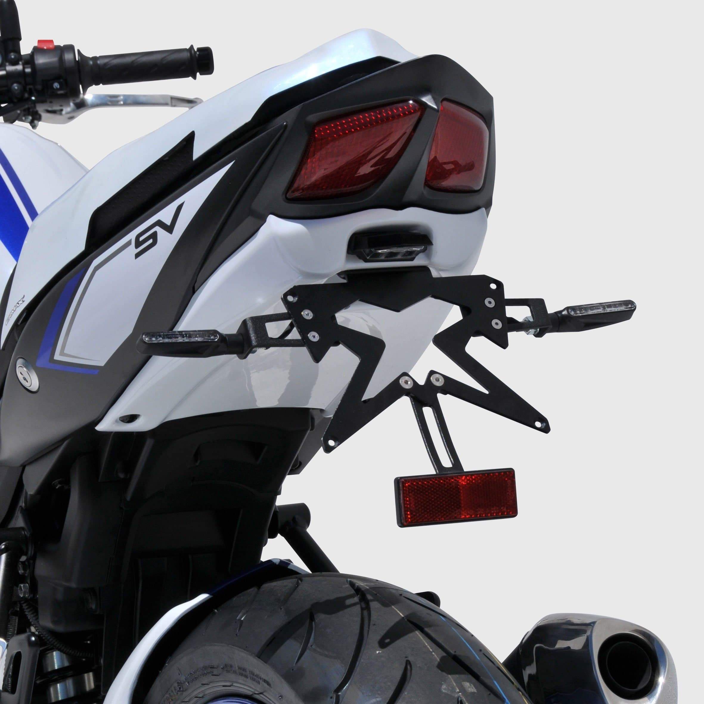Ermax Undertray | Metallic White (White Glacier) | Suzuki SV650 2016>Current - Shop name