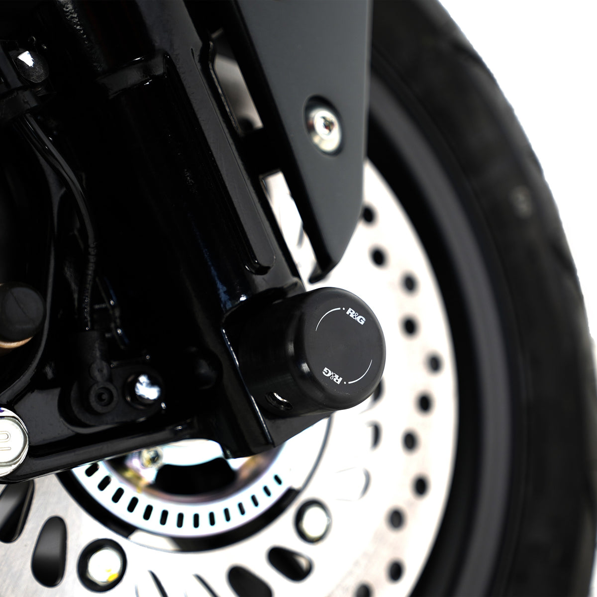 R&G Fork Protectors | Black | Honda CBR125R '11-, MSX125 '13-, Monkey '18-, Dax 125 '22- & Kymco VSR125(i) '19-