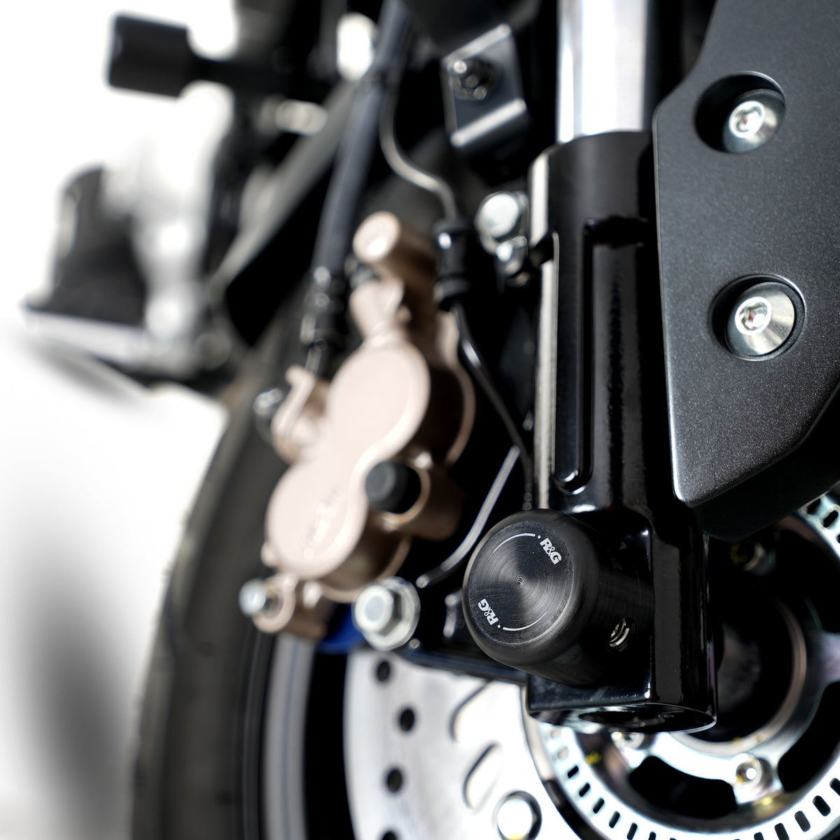 R&G Fork Protectors | Black | Honda CBR125R '11-, MSX125 '13-, Monkey '18-, Dax 125 '22- & Kymco VSR125(i) '19-
