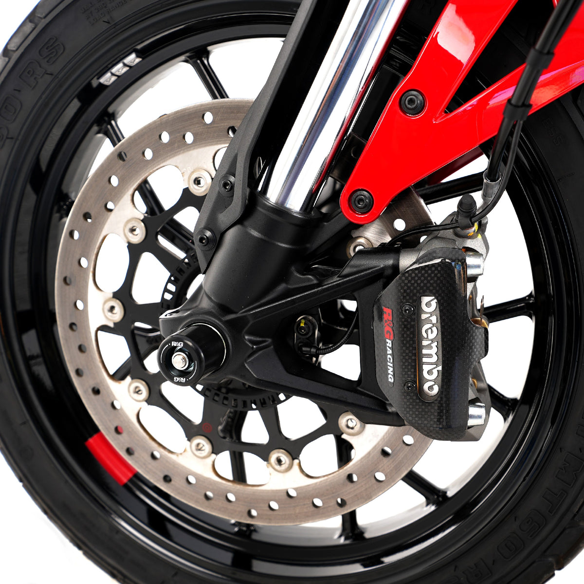 R&G Fork Protectors | Black | Ducati Models - Pyramid Motorcycle Accessories