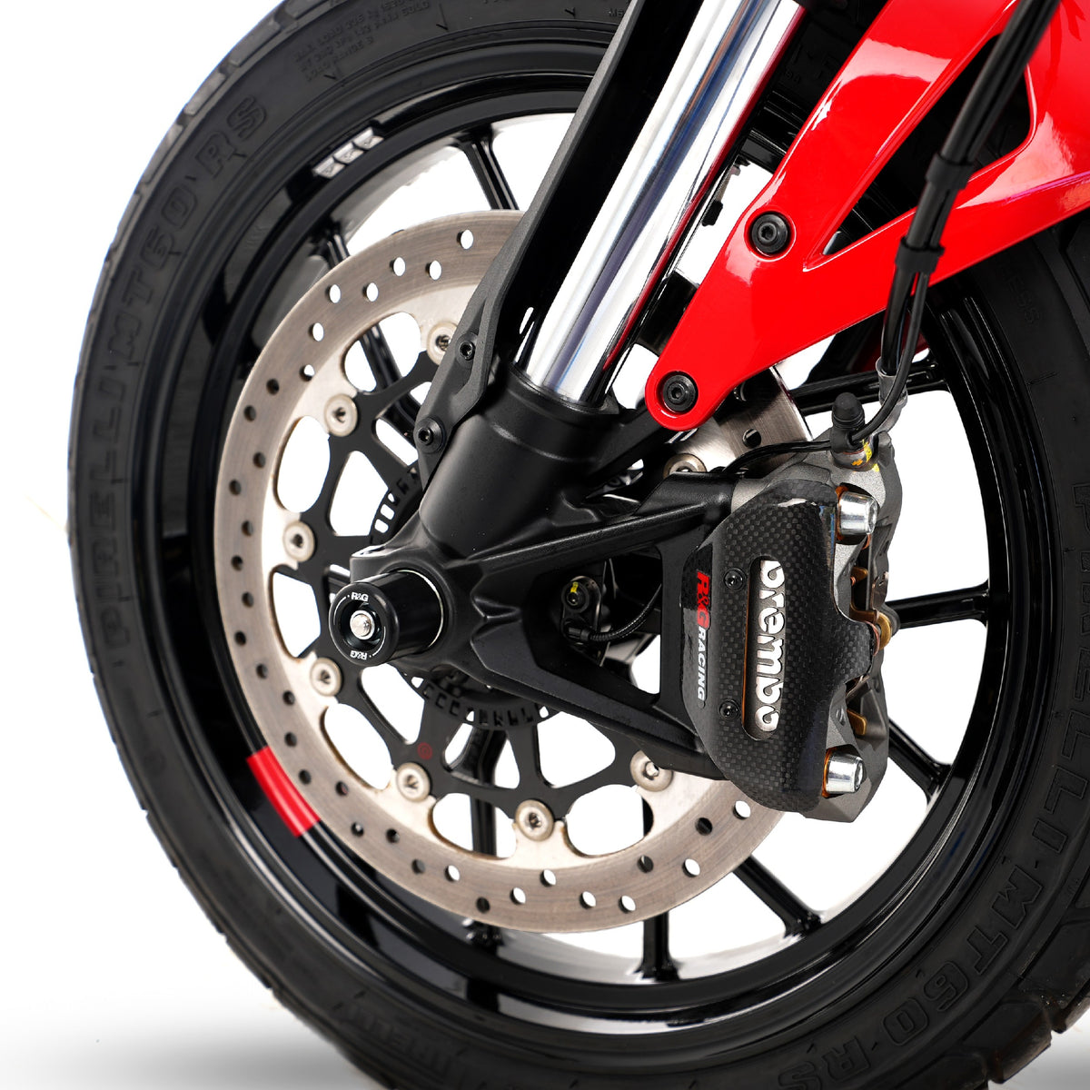 R&G Fork Protectors | Black | Ducati Models - Pyramid Motorcycle Accessories