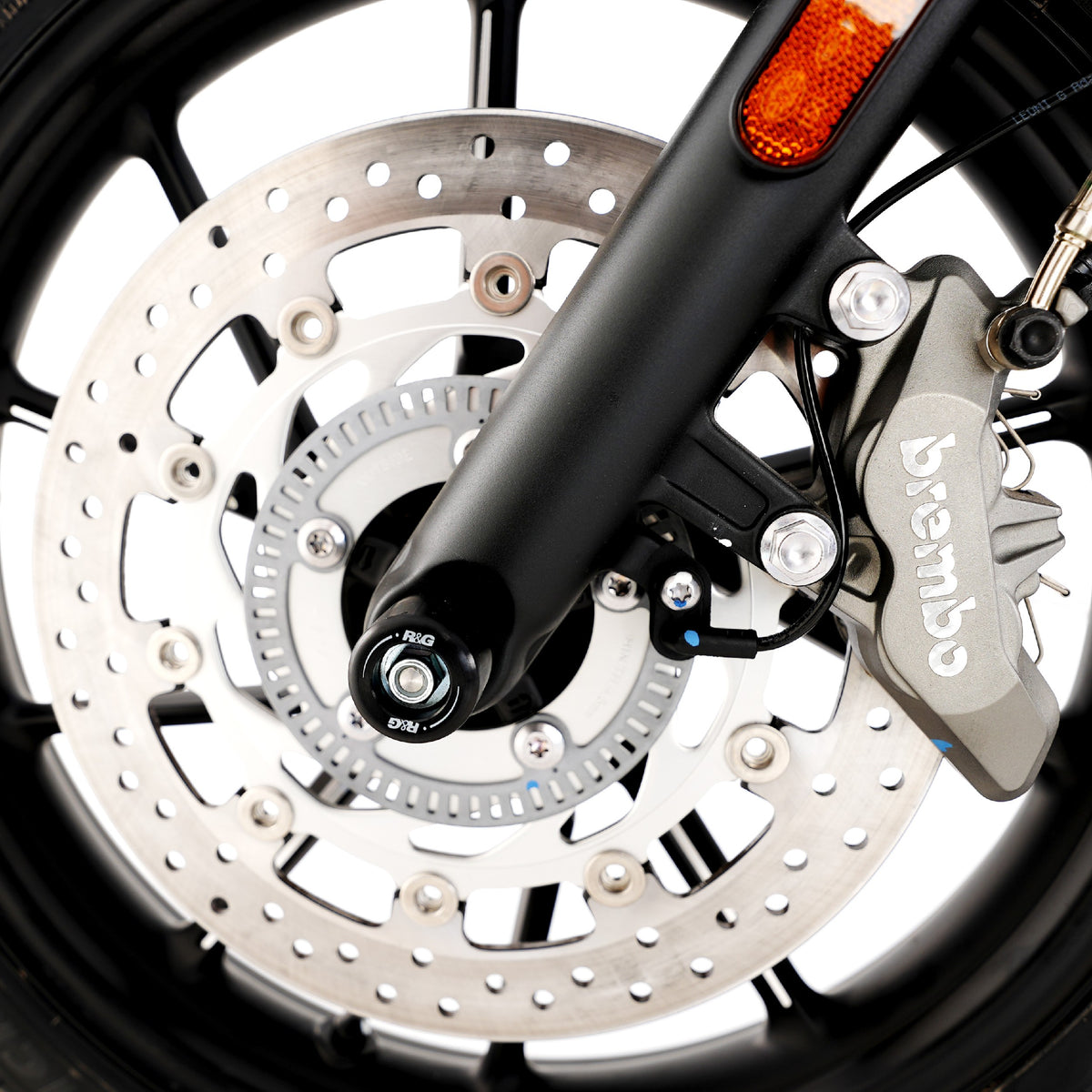 R&G Fork Protectors | Black | Triumph Street Twin '16-, Speed Twin 900 '22- '24 & Bonneville Bobber '17