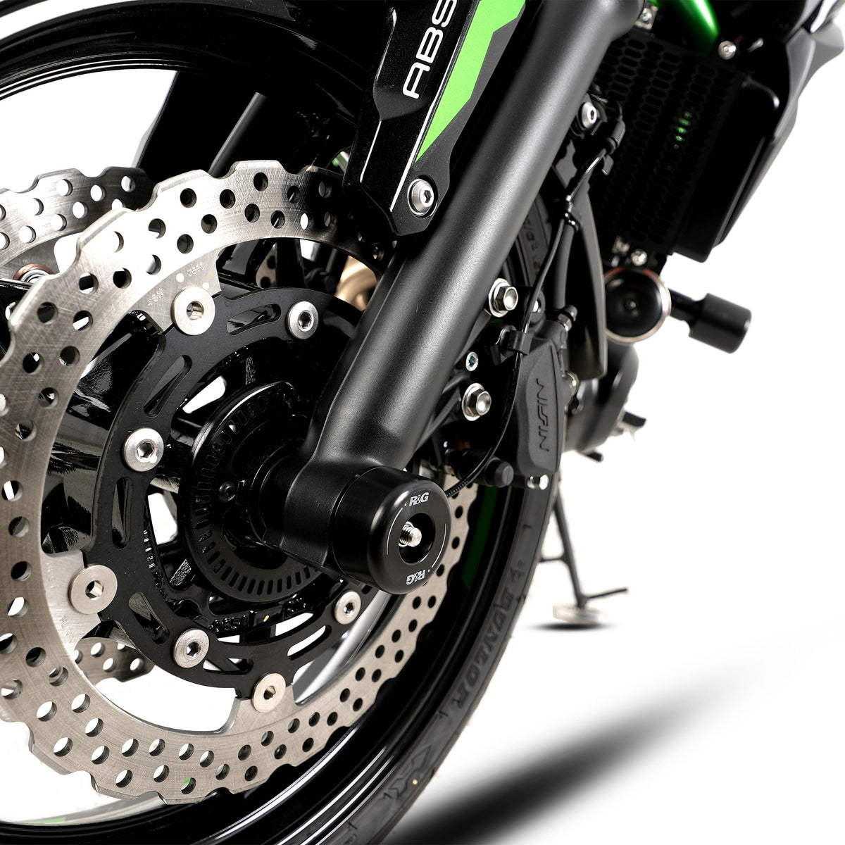 R&G Fork Protectors | Black | Kawasaki Z650 S ‘26-, Ninja 7 Hybrid HEV / Z 7 Hybrid HEV '24-, Z650 '17- , Ninja 650 '17- & Z650RS '21-