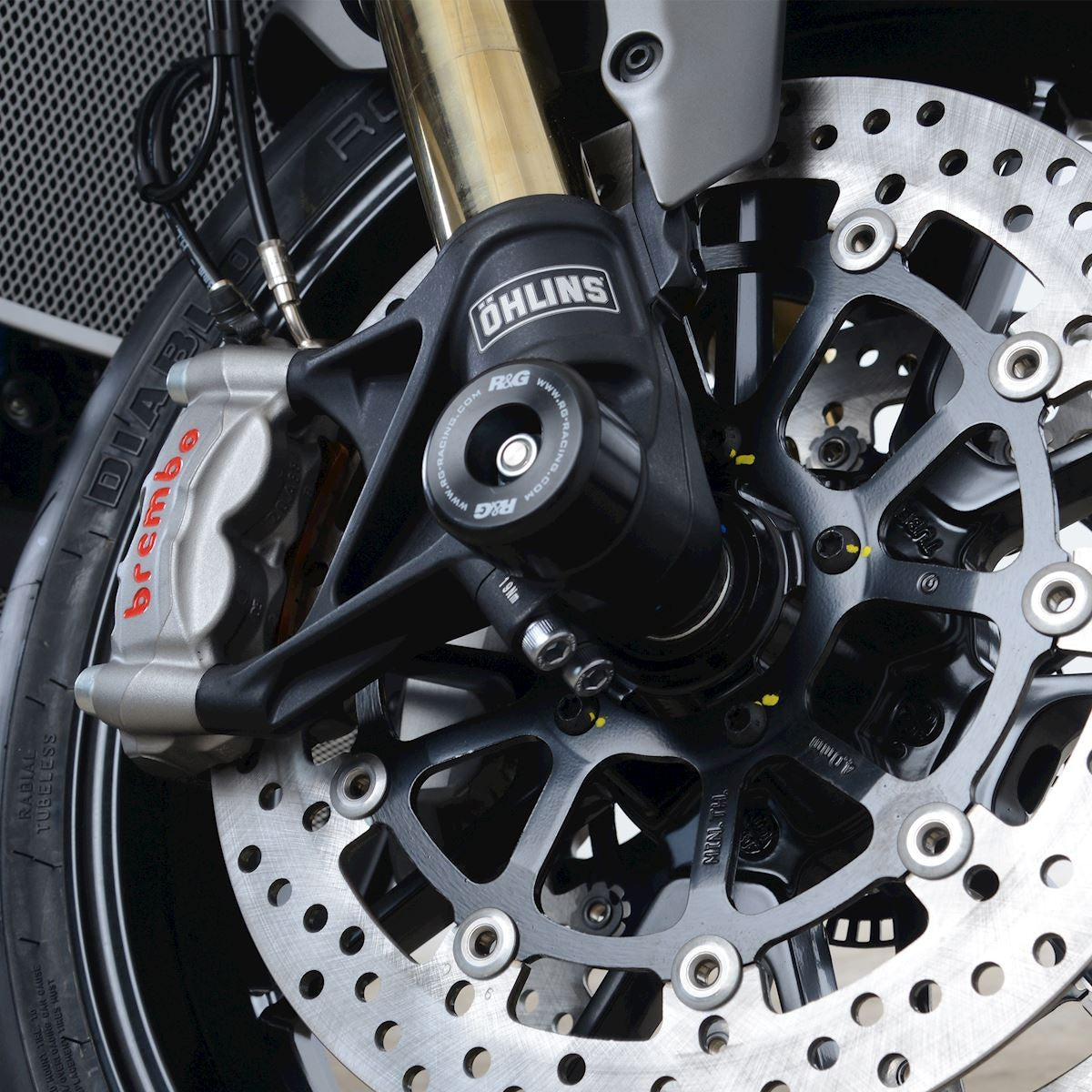 R&G Fork Protectors | Black | Ducati Diavel 1260S '19-'20