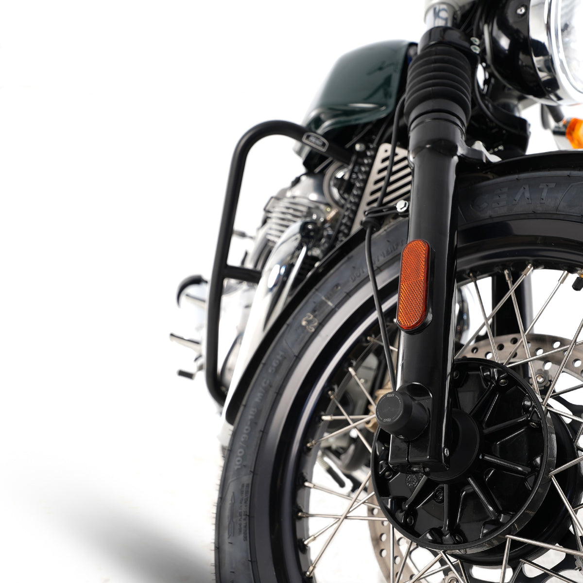 R&G Fork Protectors | Black | Royal Enfield Interceptor 650 ’19- & Continental GT 650 ’19-