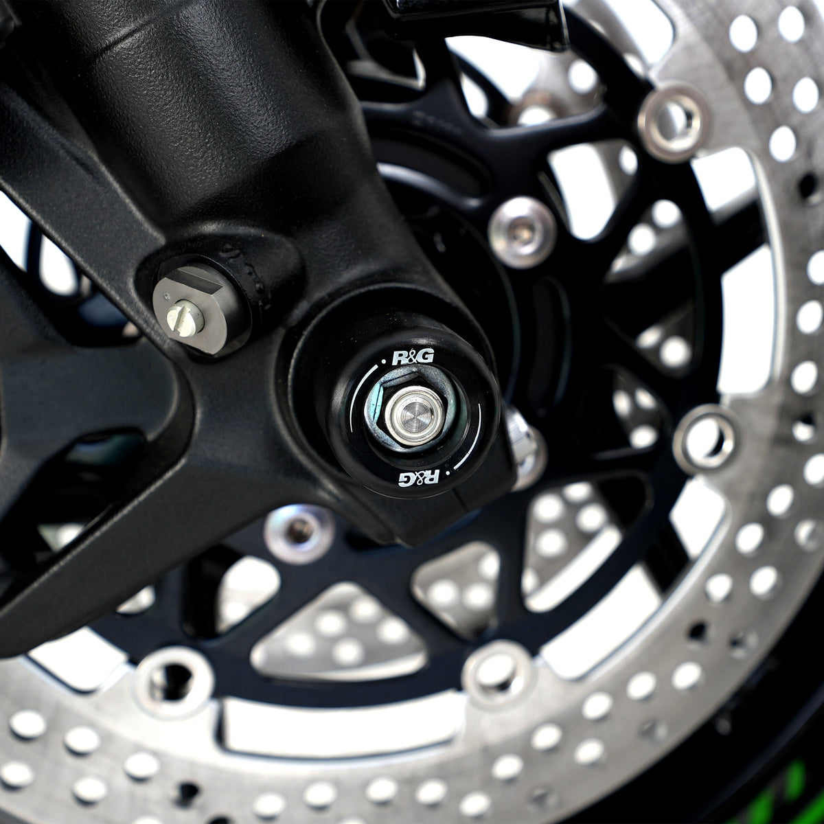 R&G Fork Protectors | Black | Kawasaki Z1100 '26-, Ninja 1000SX ’20- '24 & Ninja 1100SX (SE) '25- - Pyramid Motorcycle Accessories