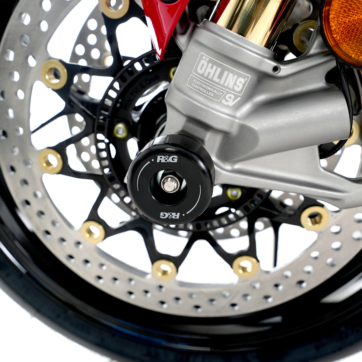 R&G Fork Protectors | Black | Honda CBR1000RR-R Fireblade & Fireblade SP '20- - Pyramid Motorcycle Accessories