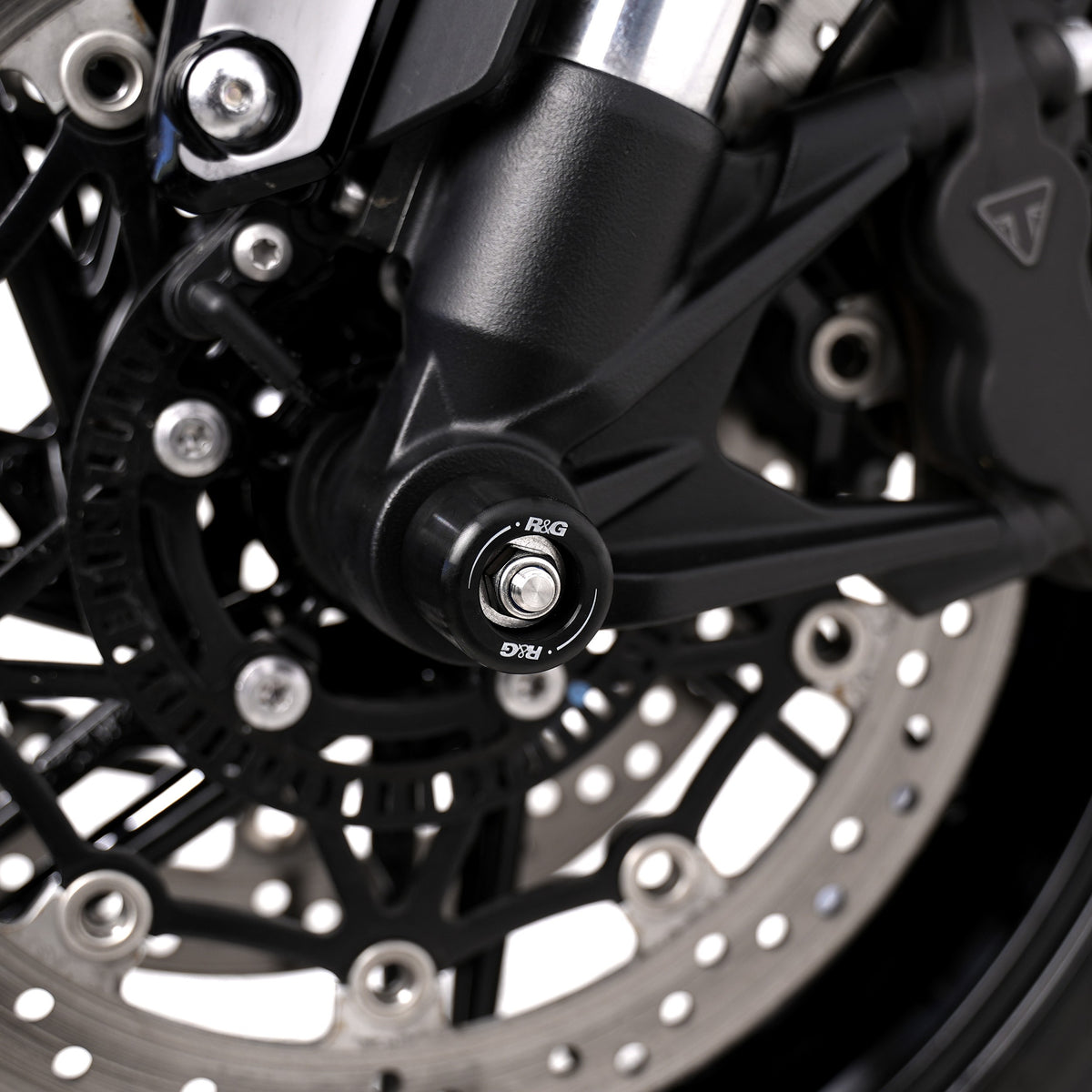R&G Fork Protectors | Black | Triumph Speed Twin 1200 '21- - Pyramid Motorcycle Accessories