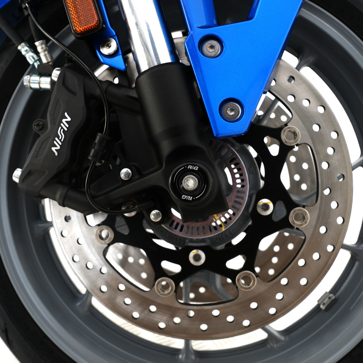 R&G Fork Protectors | Black | Suzuki V-Strom 800RE '23-, GSX-8R '24- - Pyramid Motorcycle Accessories