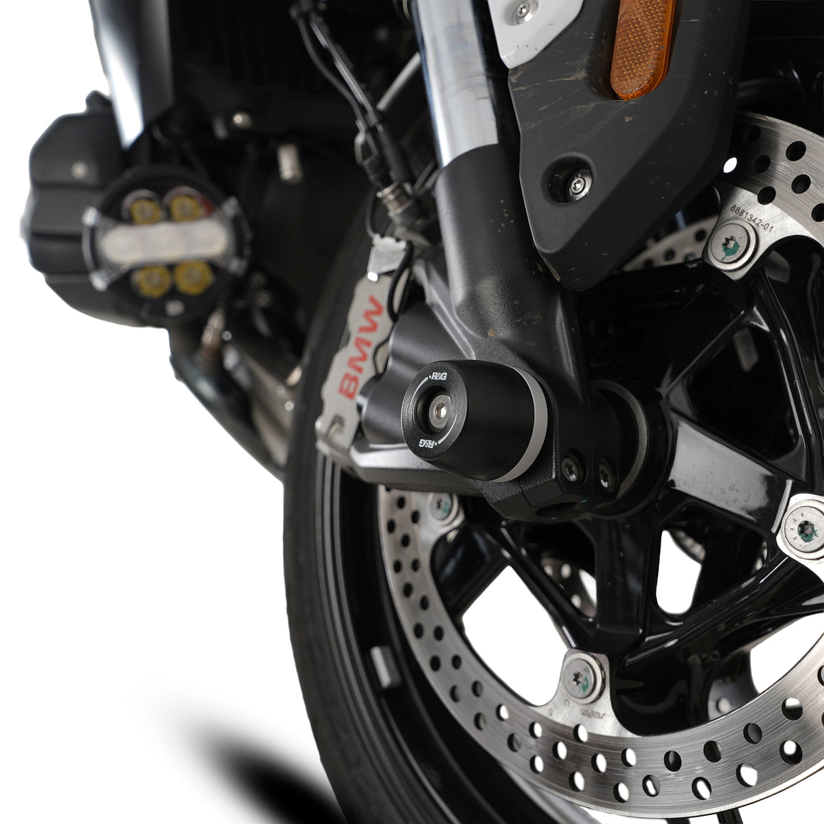 R&G APEX Fork Protectors | Black | BMW R 1300 RS '25-, R1300 R '25-, R 1300 RT '25-, F900GS '24- & Voge DS900X '24-