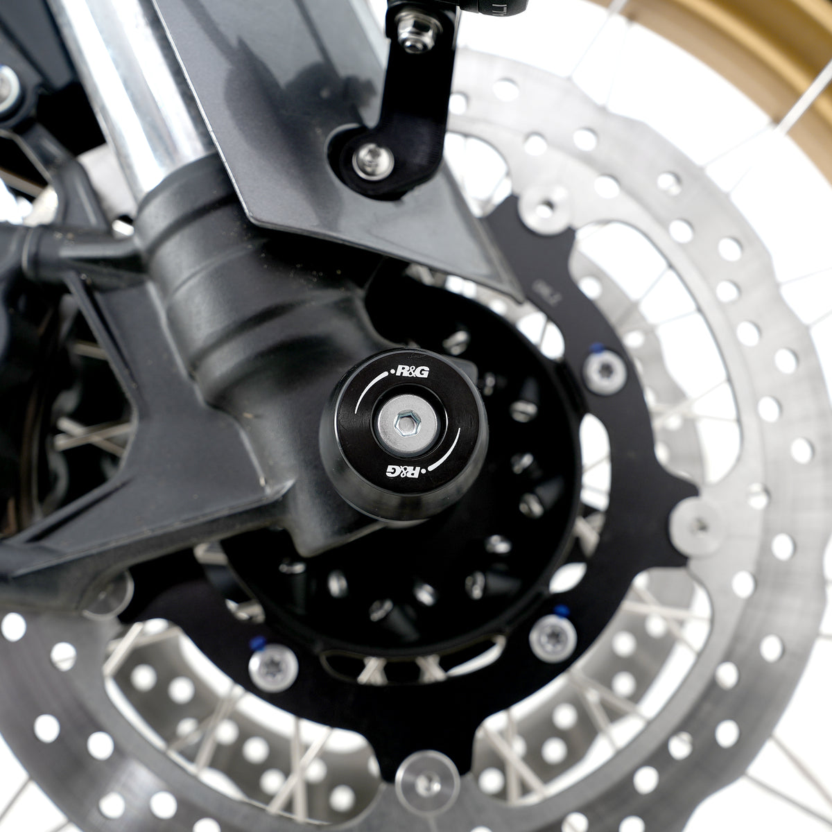 R&G APEX Fork Protectors | Black | Kove 800X '25-, 800X PRO '24-, 800X Rally '25- & 800X Touring '25- - Pyramid Motorcycle Accessories