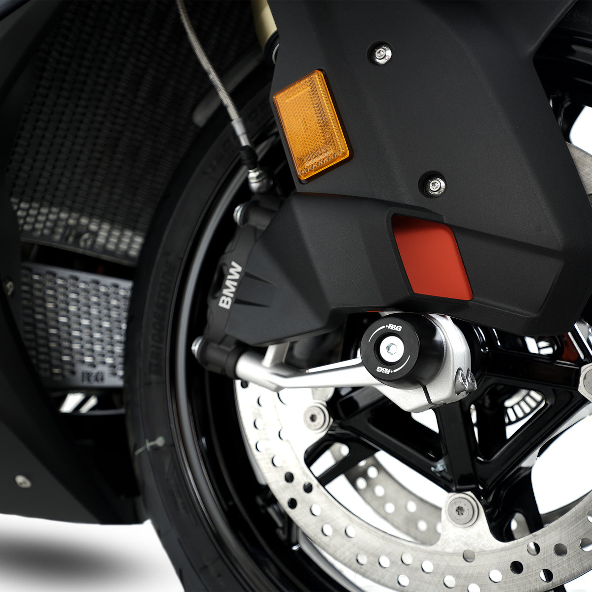 R&G APEX Fork Protectors | Black | BMW S1000 XR '20-, S1000RR '25-, S1000R'14- , S1000M SPORT ,M1000RR '21- '24 & M1000R '23-