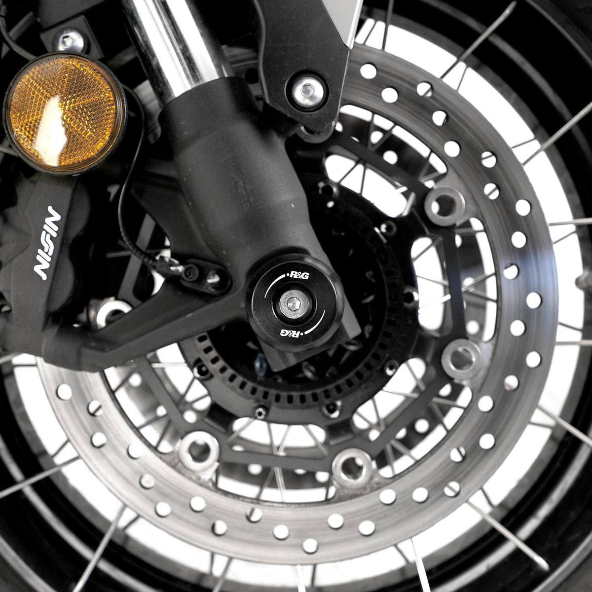 R&G APEX Fork Protectors | Black | Honda X-ADV (750) '17- - Pyramid Motorcycle Accessories
