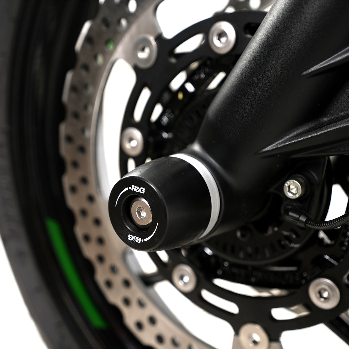 R&G APEX Fork Protectors | Black | Kawasaki Z650 S ‘26-, Z650, Ninja 650 '17-, Ninja 7 Hybrid Hev, Z7 Hybrid Hev '24- & Z650RS '21-