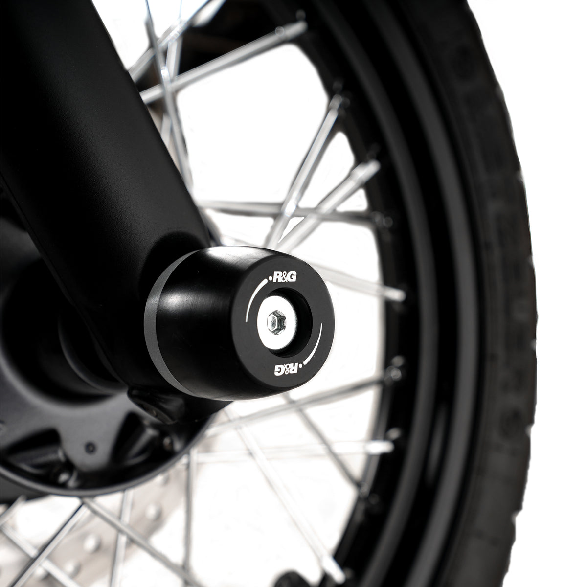 R&G APEX Fork Protectors | Black | Triumph Scrambler 900 '23-