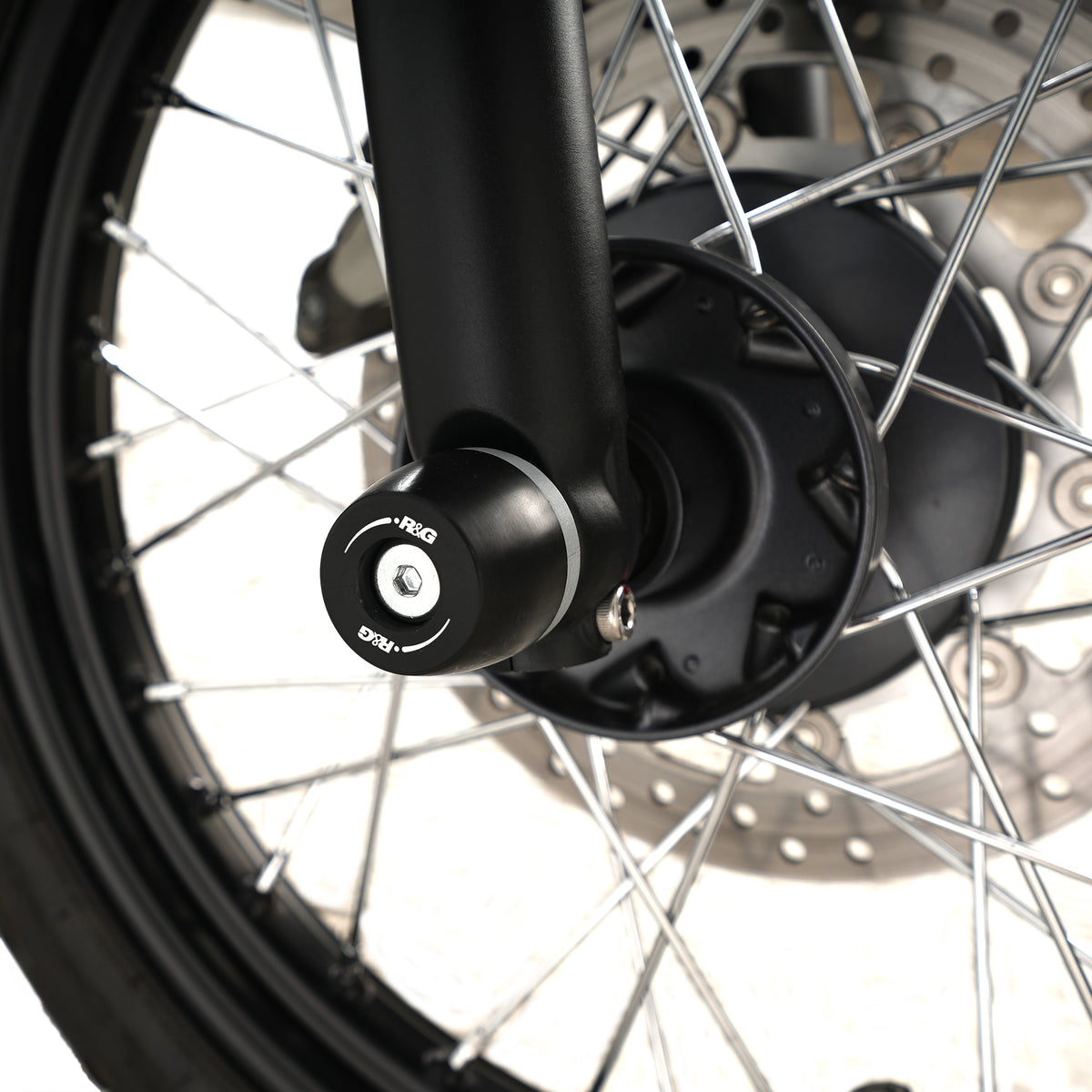 R&G APEX Fork Protectors | Black | Triumph Scrambler 900 '23-