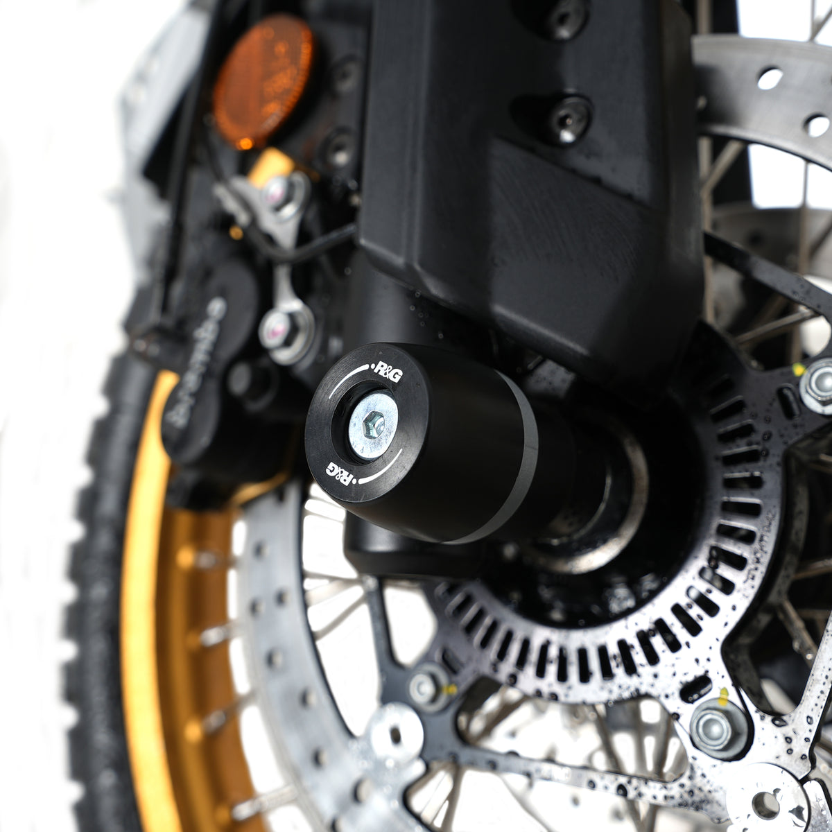 R&G APEX Fork Protectors | Black | Aprilia Tuareg 660 (Rally) '25-