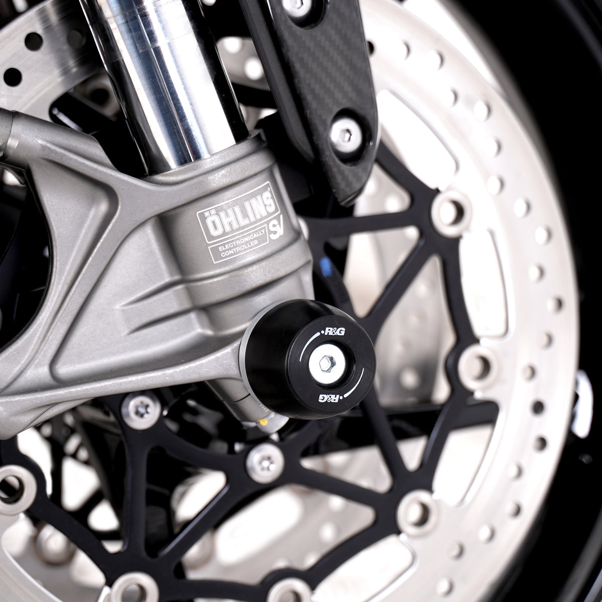 R&G APEX Fork Protectors | Black | Triumph Models