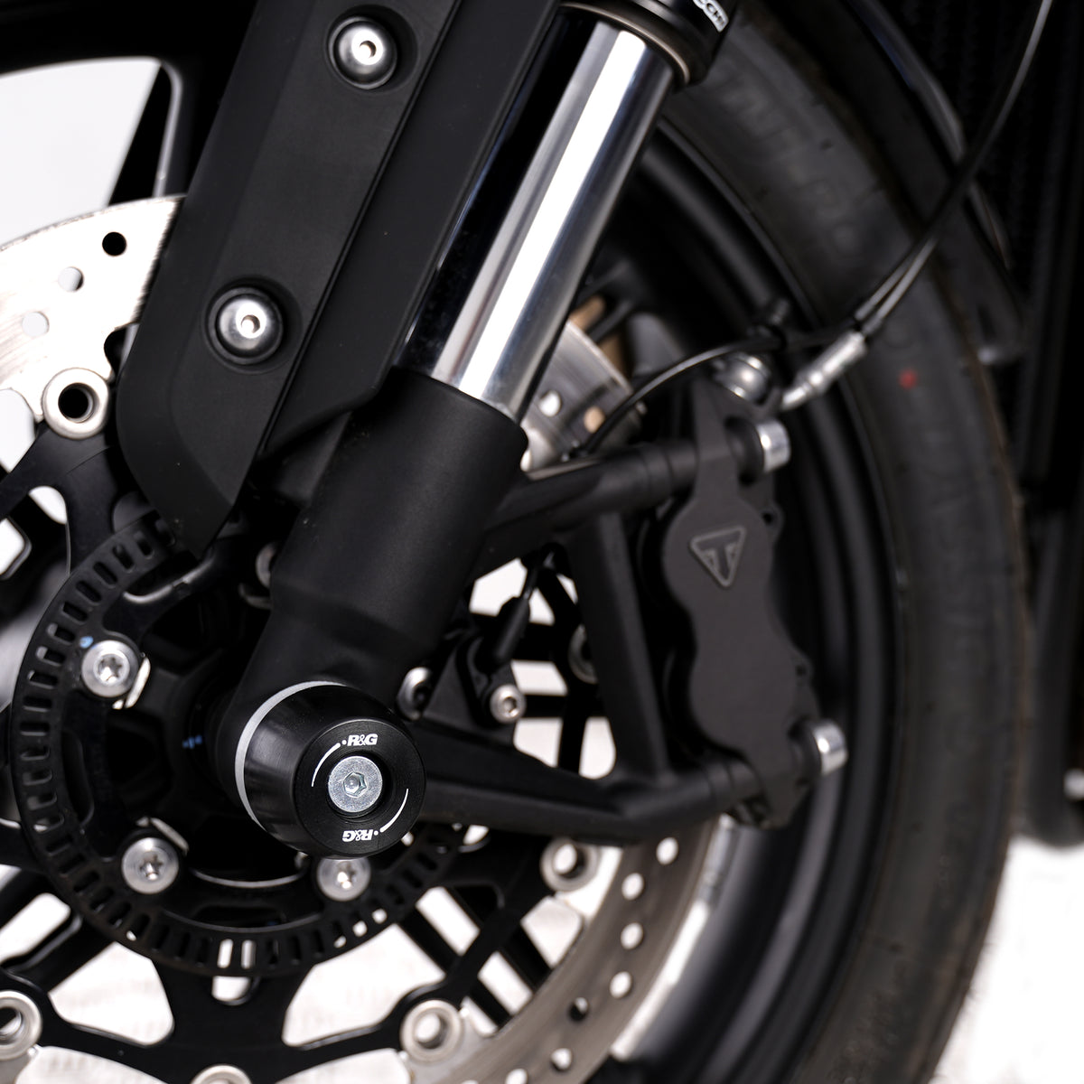 R&G APEX Fork Protectors | Black | Triumph Speed Twin 900 '25- & Speed Twin 1200 '24-