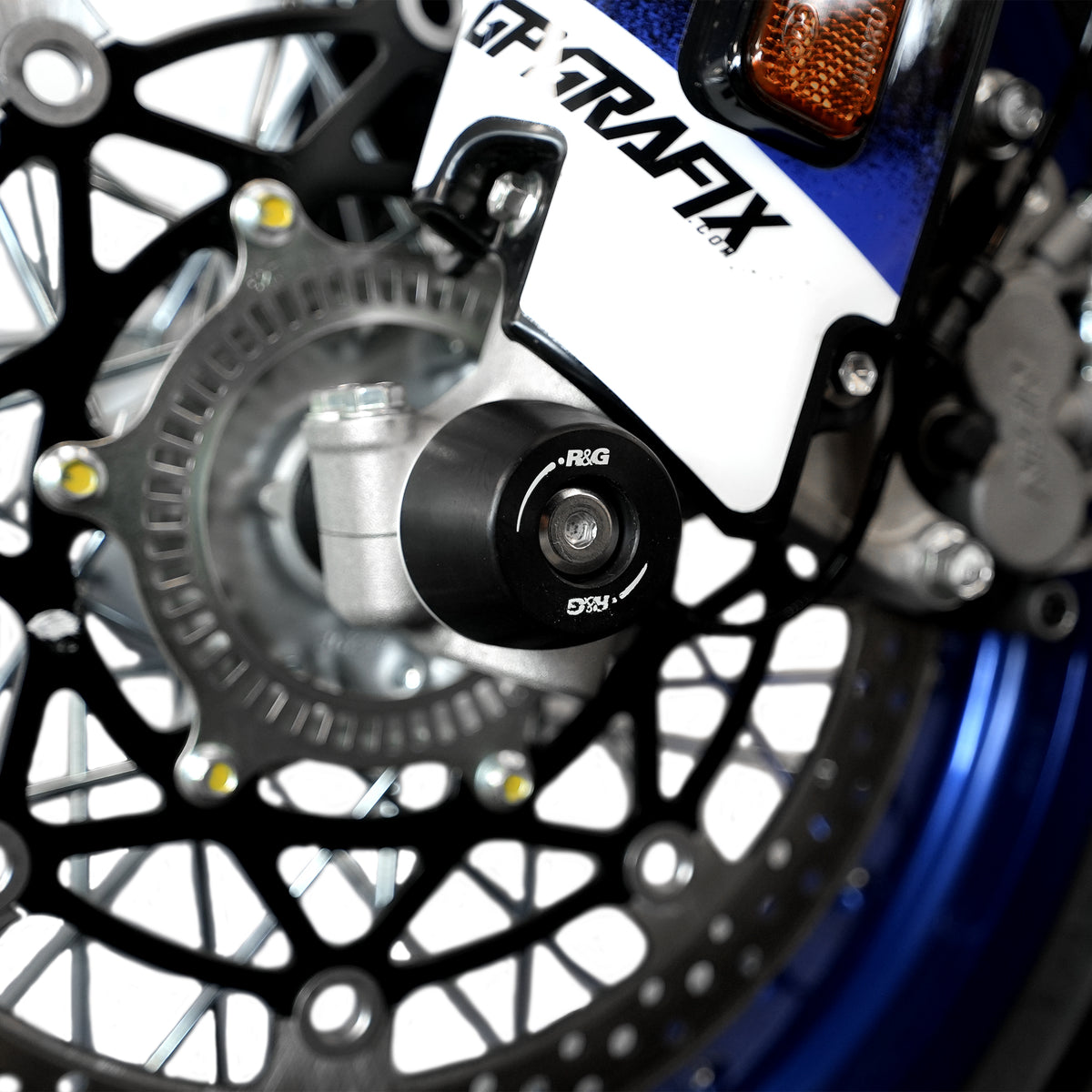 R&G APEX Fork Protectors | Black | Suzuki DR-Z4SM ’25- & DR-Z4S '25-