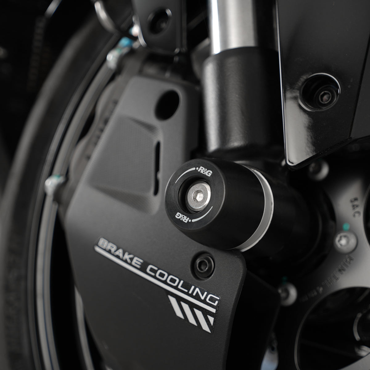 R&G APEX Fork Protectors | Black | CFMoto 675 SR-R '25-, 675SS '25- & 675NK ‘25-