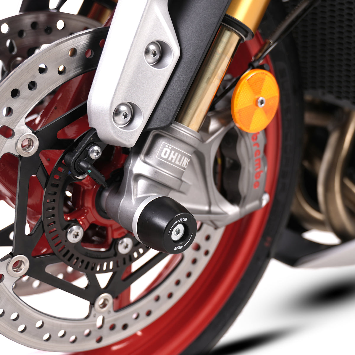 R&G APEX Fork Protectors | Black | Triumph Models
