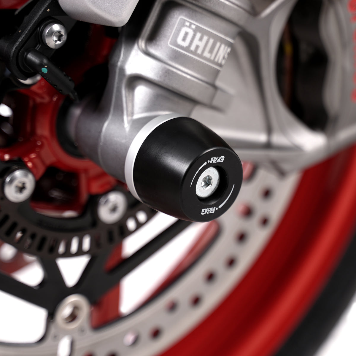 R&G APEX Fork Protectors | Black | Triumph Models