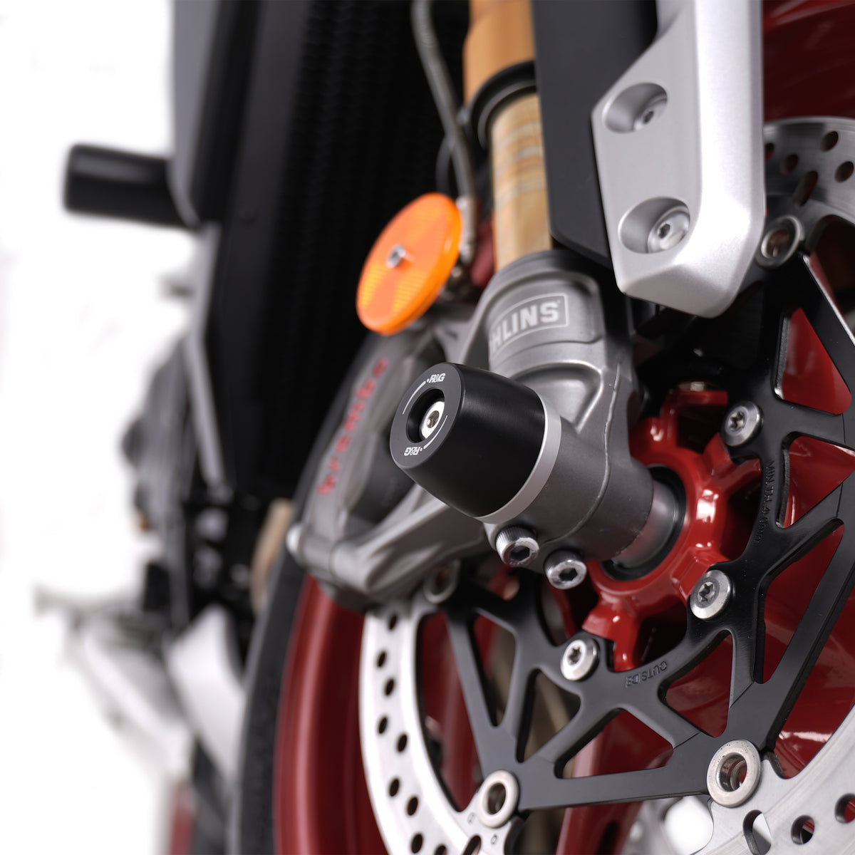 R&G APEX Fork Protectors | Black | Triumph Models