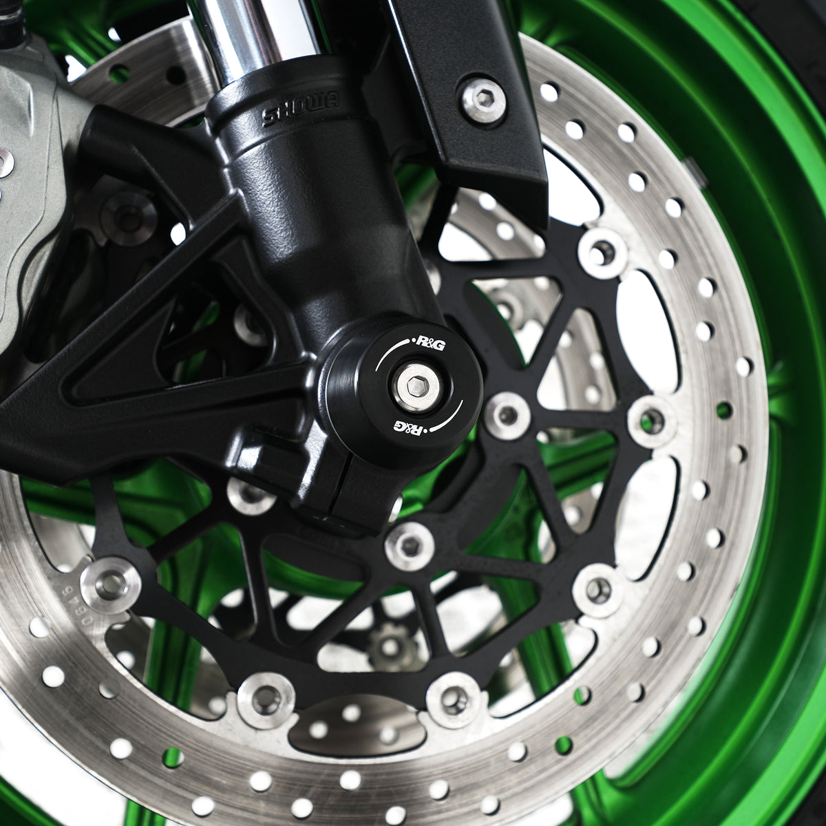 R&G APEX Fork Protectors | Black | Kawasaki Z1100 '26-