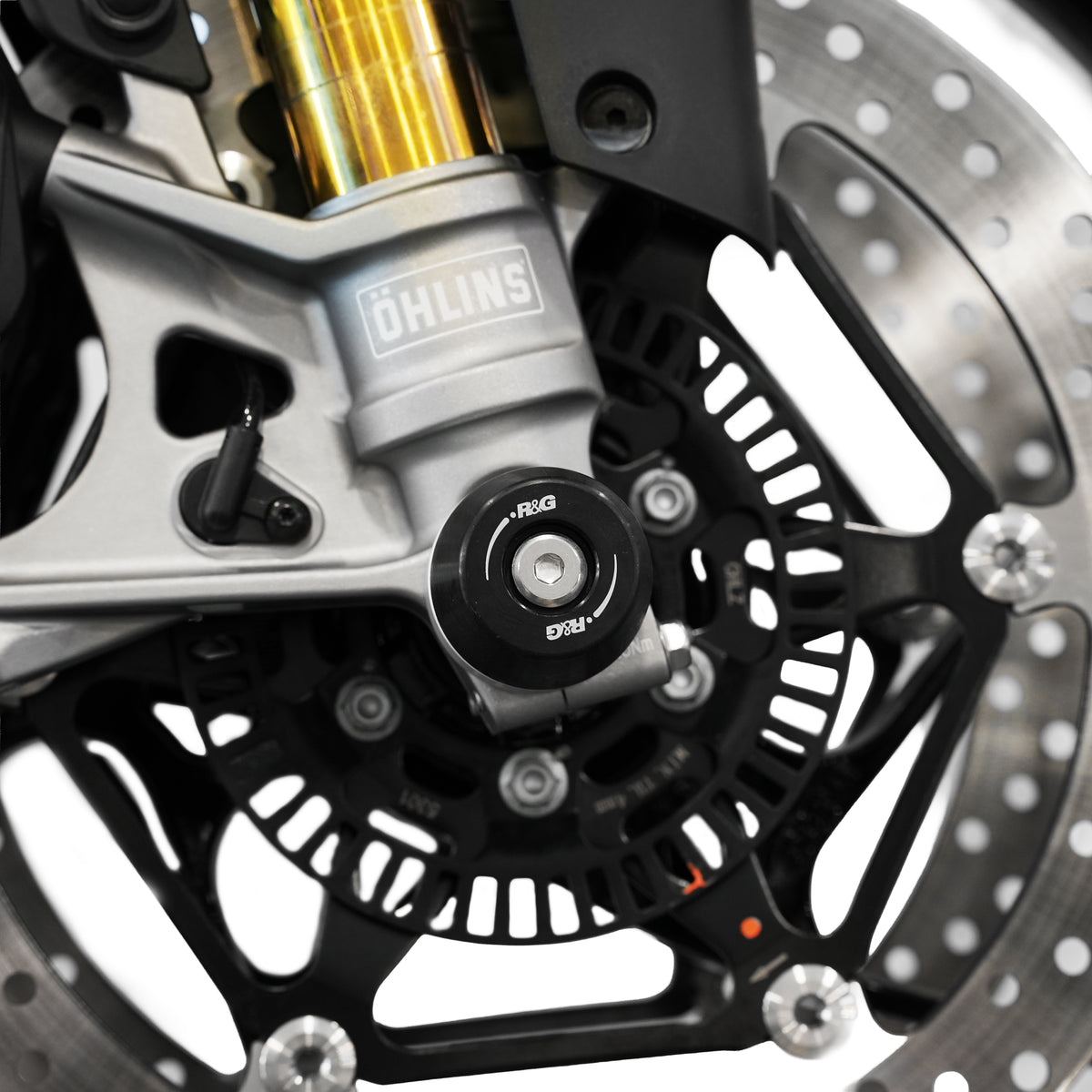 R&G APEX Fork Protectors | Black | Aprilia RS660 Factory '25- & Tuono 660 Factory '25-