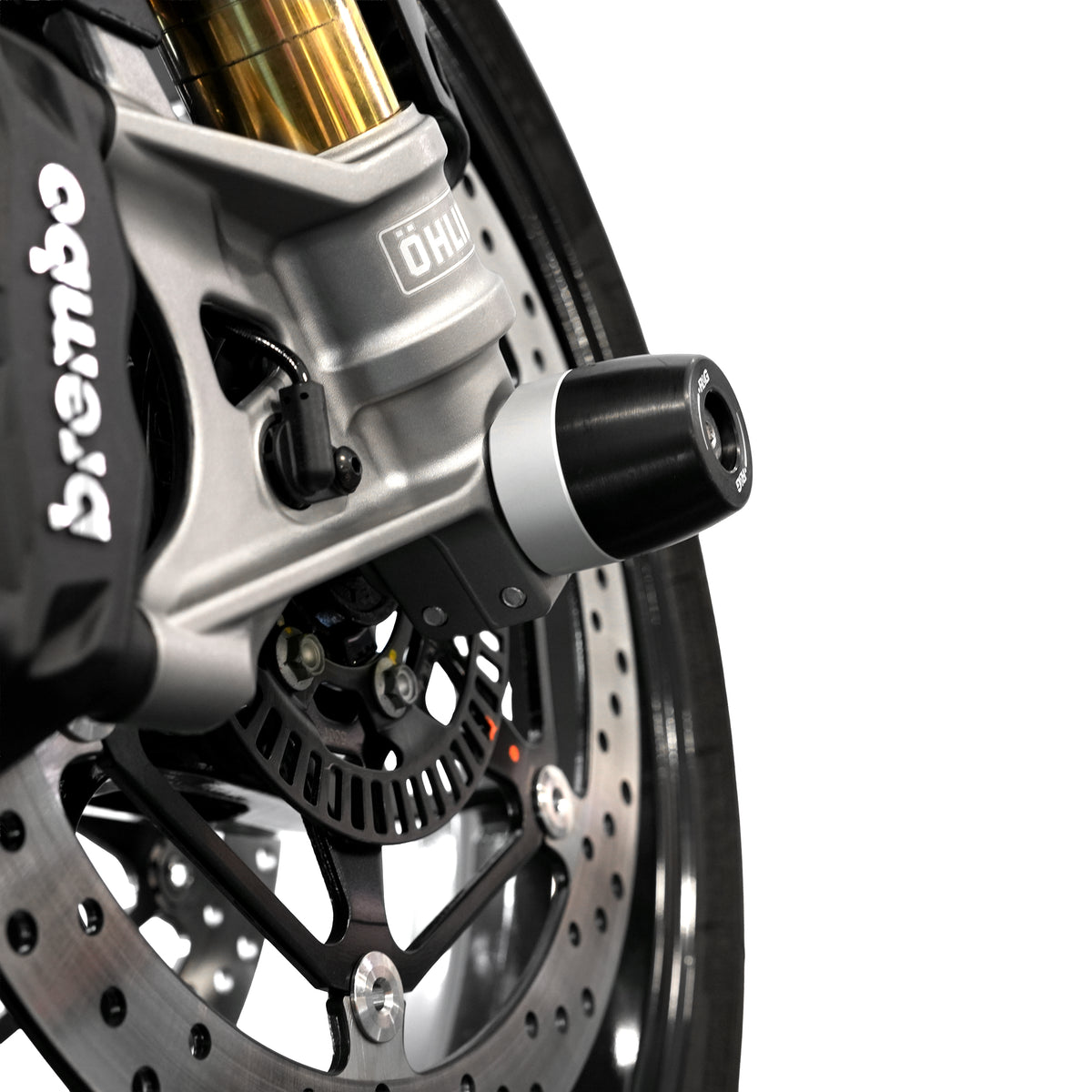 R&G APEX Fork Protectors | Black | Aprilia RS660 Factory '25- & Tuono 660 Factory '25-