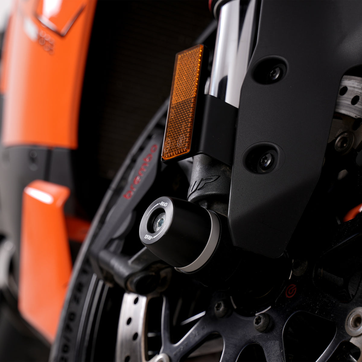 R&G APEX Fork Protectors | Black | KTM 990 RC R '26- & 790 Duke '26-