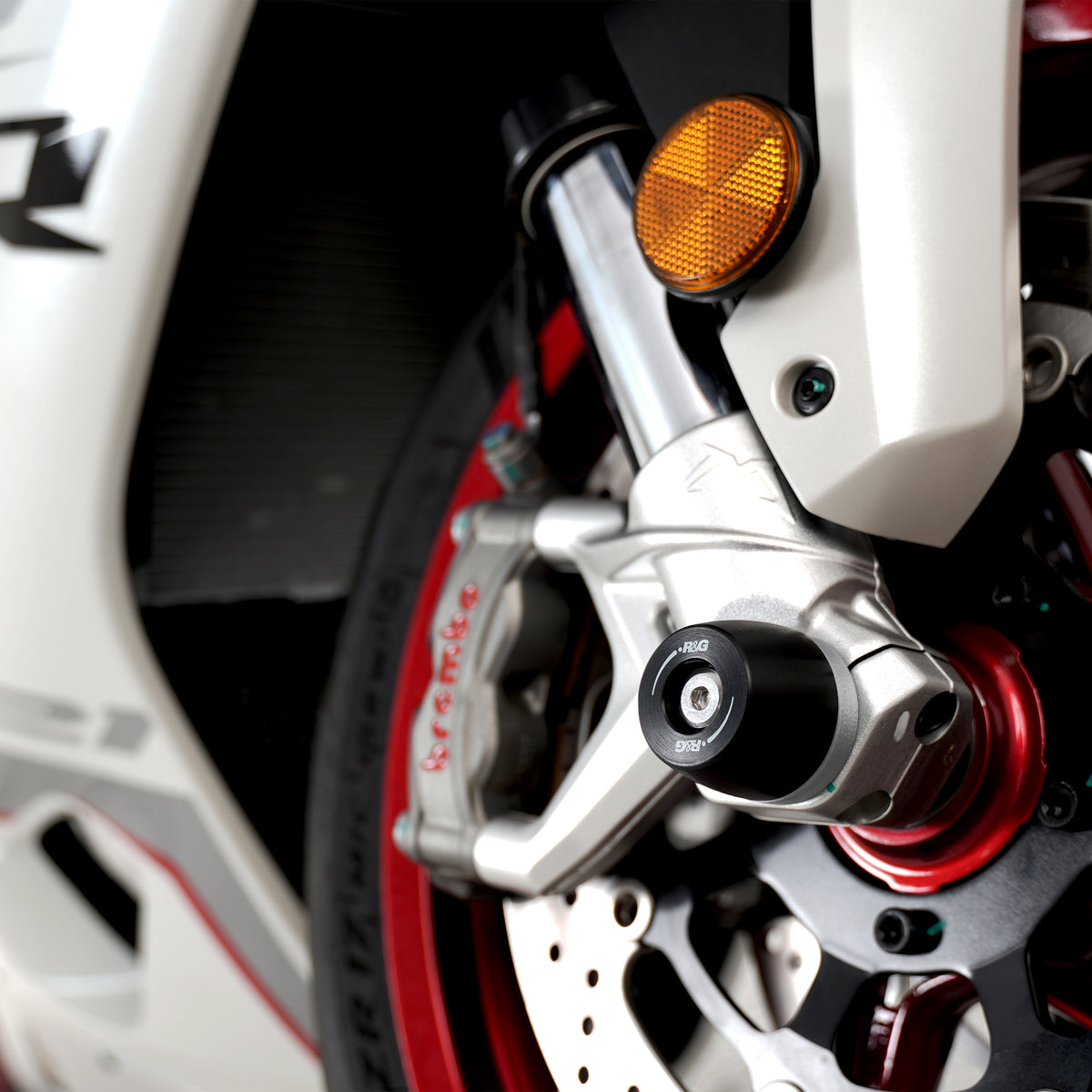 R&G APEX Fork Protectors | Black | QJMOTOR SRK 921 '25- & SRK 921 RR ‘25-