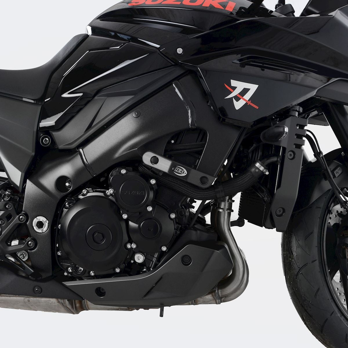 R&G Crash Protectors | Black | Suzuki GSX-S1000 2015>Current & Suzuki GSX-S1000 FA 2015>2020 & Suzuki Katana 2019>Current & Suzuki GSX-S950 2021>Current