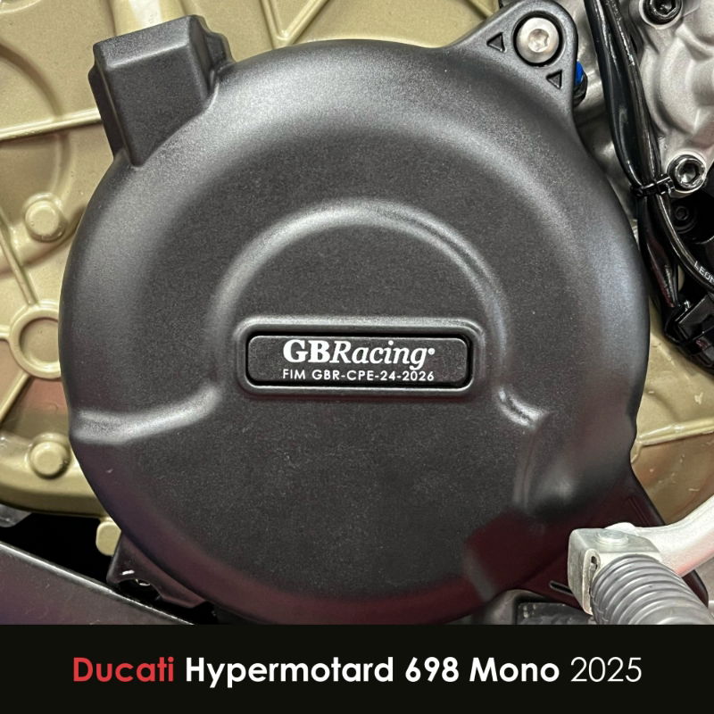 GBRacing Engine Cover - Alternator | Ducati Hypermotard 698 Mono 2025>Current - Shop name