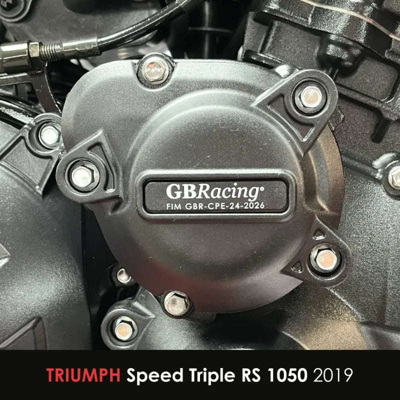 GBRacing Engine Cover - Starter Cover | Triumph Speed Triple S/R/RS 1050 2016>2020 - Shop name