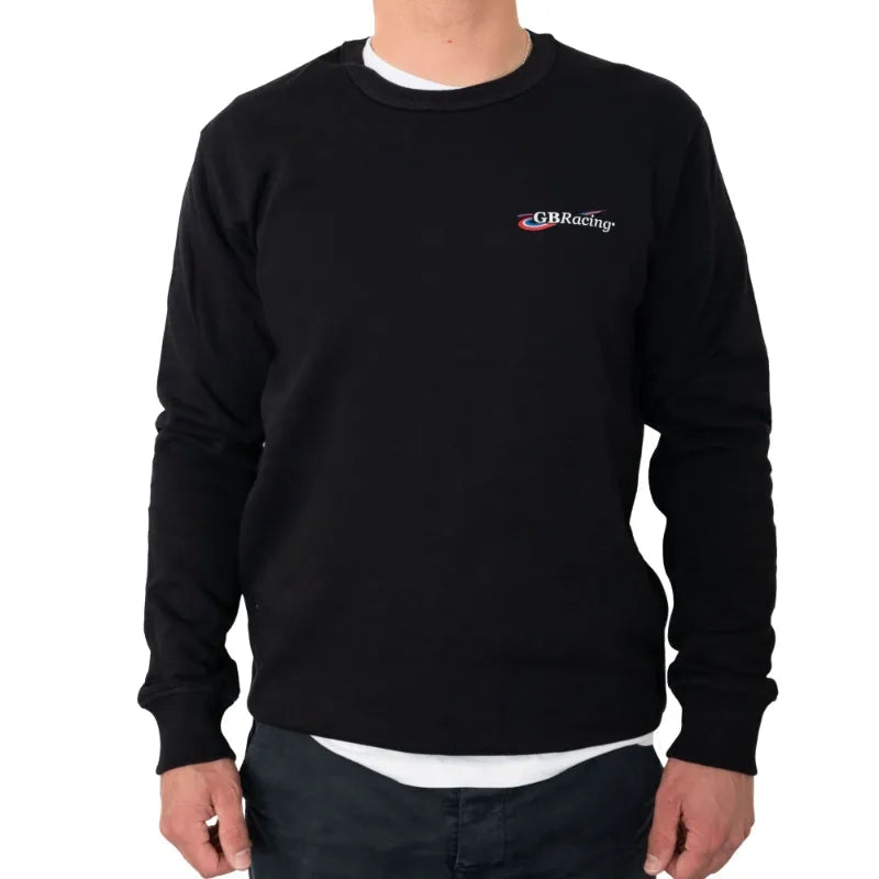 GBRacing Mens Black Design Sweater | Black - Shop name